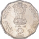 Error Cupro Nickel Two Rupees Coin of Republic India.