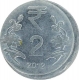 Error Steel Two Rupee Coin of Hyderabad Mint of Republic India.