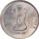 Error Steel Five Rupee Coin of Republic India of Bombay Mint of the Year 2013.