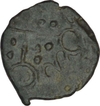 Potin Coin of Satakarni I of Satavahana Dynasty.