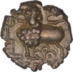 Potin Coin of Satakarni I of Junnar Region of Satavahana Dynasty.