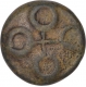 Copper Coin of Satkarni I of Satavahana Dynasty.