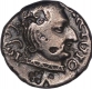 Silver Drachma Coin  of Vijayasena of Western Kshatrapas.