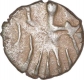 Copper Quarter Coin of Vasudeva I of Kushan Dynasty.