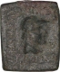 Copper Square Drachma Coin of Philoxenos of Indo Greeks.