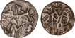 Copper and Silver Coins of Samanta Deva of Ohinda Dynasty.