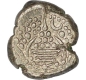 Silver Dramma Coin of Chalukyas of Gujarat.