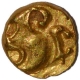 Gold Fanam Coin of Western Ganga Dynasty.