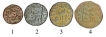 Copper Gani  Coin of Different Denominations of Ala ud Din Ahmad Shah II of Bahamani Sultanate.