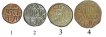 Copper Gani  Coin of Different Denominations of Ala ud Din Ahmad Shah II of Bahamani Sultanate.