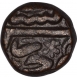 Rare Copper Fulus Coin of Abd Allah Qutb Shah of Golkonda Sultanate.