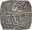 Silver Square Half Tanka Coin of Ghiyath Shah of Malwa Sultanate.