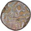 Copper Dam Coin of Akbar of with star mint mark.