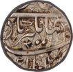 Silver Rupee Coin  of Jahangir of Ahmadnagar Mint.