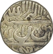 Silver Rupee Coin of Shahjahan of Golkonda Mint.