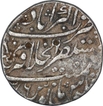 Silver One Rupee Coin   of Aurangzeb Alamgir of Akbarabad Mint.
