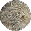 Silver One Rupee Coin of Aurangzeb Alamgir of Akbarabad Mustaqir al khilafa Mint.