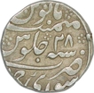 Silver Rupee of Muhammad Shah of Sawai Jaipur Mint.