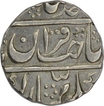 Silver One Rupee Coin of Muhammad Shah of Shahjahanabad Dar ul Khilafat Mint.