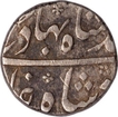 Silver One Rupee Coin of Ahmad Shah Bahadur of Murshidabad Mint.