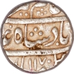 Silver One Rupee Coin of Alamgir II of Azimabad Mint.