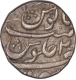 Silver One Rupee Coin of Alamgir II of Sahrind Mint.