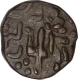 Copper One Paisa Coin of Bhonslas of Nagpur of Maratha Confederacy.