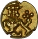 Gold Fanam Coin of Kanthirava Narasaraja Wadiyar I of Mysore Kingdom.