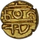 Gold Fanam Coin of Kanthirava Narasaraja Wadiyar I of Mysore Kingdom.