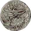 Silver One Rupee Coin of Hafiz Rahmat Khan of Mustafabad Mint of Rohilkhand.