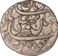 Silver One Rupee Coin of Muhammad Ali Shahof Lucknow Mint  of Awadh State.