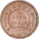 Copper Half Pice  Coin of Victoria Empress of Bikaner State.