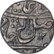 Silver One Rupee Coin of Daulat Rao of Ujjain Mint  of Gwalior State.