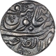 Silver One Rupee Coin of Daulat Rao of Ujjain Mint  of Gwalior State.