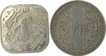 Cupro Nickel One Anna Coins of Mir Usman Ali Khan of Hyderabad Farkhanda Bunyad Mint of Hyderabad State.