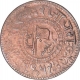 Copper One Paisa Coin of Muhammad Ismail of Jaora State.