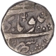 Silver One Rupee Coin of Gulab Singh of Srinagar Mint of Kashmir State.