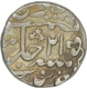 Silver One  Rupee Coin of Nandgaon Mint of Kotah State.