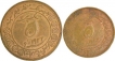 Copper Paisa Coins of Muhammad Sadat Ali Khan of Tonk. State.