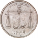 Copper Half Anna Coin  of Calcutta Mint of Bengal Presidency.