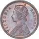 Copper One Twelfth Anna Coin of Victoria Empress of Calcutta Mint of 1891.