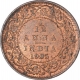 Copper One Twelfth Anna Coin of King Edward VII of Calcutta Mint of 1905.