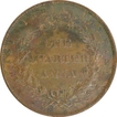 Copper One Quarter Anna Coin of East India Company of Royal Mint of 1858.