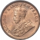 Bronze One Quarter Anna  Coin of King George V of Calcutta Mint of 1917.