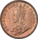 Bronze Quarter Anna Coin  of King George V of Calcutta Mint of 1929.