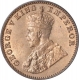 Bronze One Quarter Anna Coin  of King George V of Bombay Mint  of 1930.