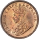 Bronze One Quarter Anna Coin of King George V of Calcutta Mint of 1934.