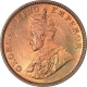 Bronze Quarter Anna Coin of King George V of Calcutta Mint of 1935.