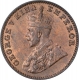 Bronze One Quarter Anna Coin of King George V of Bombay Mint of 1936.