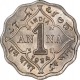 Cupro Nickel One Anna Coin of King George V of Calcutta Mint of 1934.